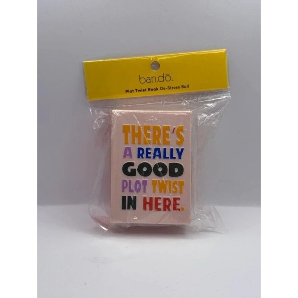 ban.do Plot Twist Book De-Stress Ball
